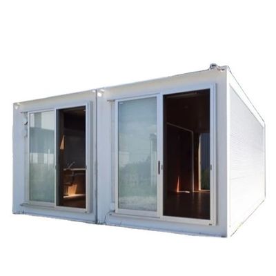 Maison de conteneurs en packs de graisse assemblés