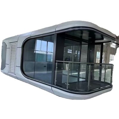 Cadres en acier léger galvanisé Modulaire moderne maison de capsule spatiale