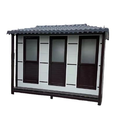 Maison minuscule Construction rapide Maison en acier préfabriqué OEM