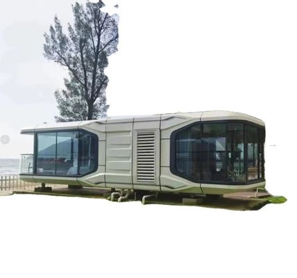 Hôtel Moderne Simplicité Personnalisez une capsule spatiale préfabriquée avec de fortes performances