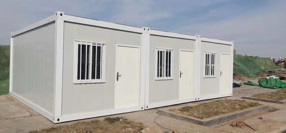 Maison de conteneurs détachables en acier et panneaux sandwich de WeiFang