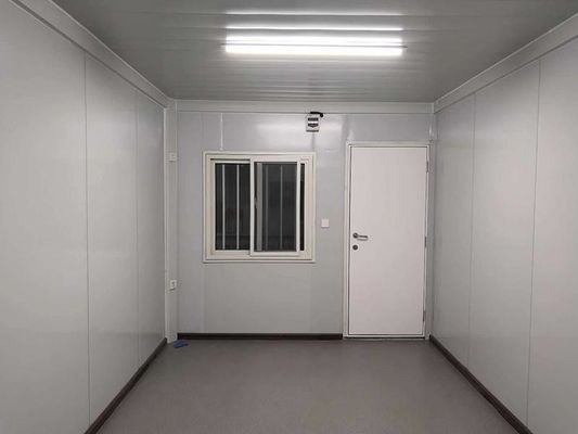 Maison de conteneurs détachables en acier et panneaux sandwich de WeiFang