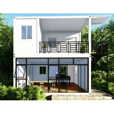 Design moderne 2 étages Container portable maison 20ft ou 40ft maisons préfabriquées