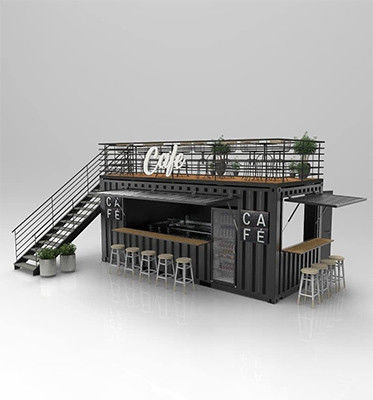 Design moderne 2 étages Container portable maison 20ft ou 40ft maisons préfabriquées