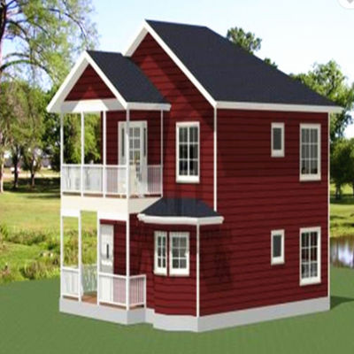 Vente directe de maisons en acier léger de 3 pièces