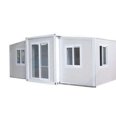Constructions en acier de 20 pieds, maisons modulaires préfabriquées avec cadre galvanisé
