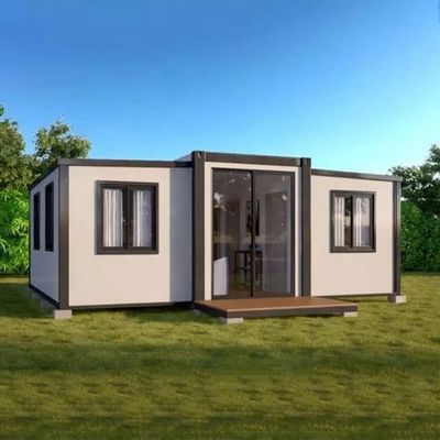 Maison de conteneurs modernes expandables de 30 pieds avec cadre en acier galvanisé de Weifang