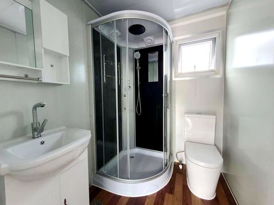 Maison de conteneurs modernes expandables de 30 pieds avec cadre en acier galvanisé de Weifang