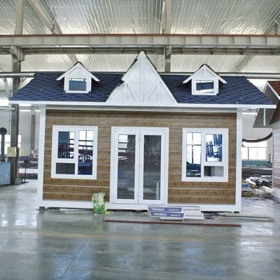Maison modulaire à roues mobiles avec support après-vente et taille 6000*3000*2900mm