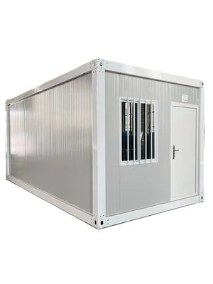 Maison de conteneurs en packs de graisse assemblés