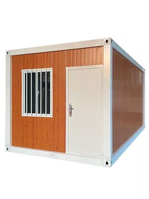 Maison de conteneurs en packs de graisse assemblés