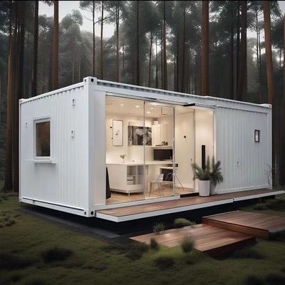 Maison de conteneurs modulaires en acier léger de 20 pieds / 40 pieds pour bâtiments préfabriqués