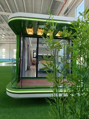 Cadres en acier léger galvanisé Modulaire moderne maison de capsule spatiale