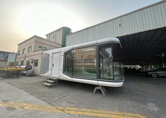 Maison de la capsule spatiale en acier Les plus récentes capsules de sommeil modernes Hôtel Capsule