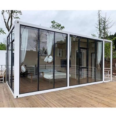 Maison de conteneurs de transport mobile de conception moderne pour la vie portable et pliable