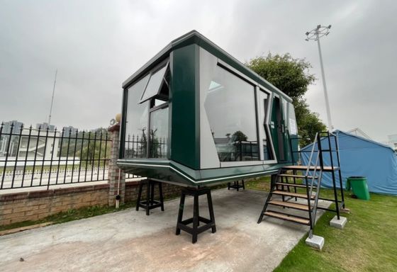 Capsule d'espace modulaire préfabriquée de luxe pour maison de conteneurs personnalisée