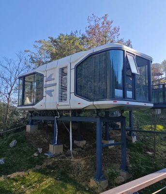 Capsule d'espace modulaire préfabriquée de luxe pour maison de conteneurs personnalisée