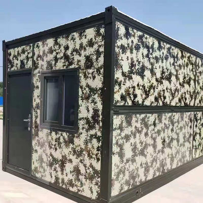 Container de maison de fenêtre coulissante en PVC pour magasin et maison de conteneur pliable préfabriquée