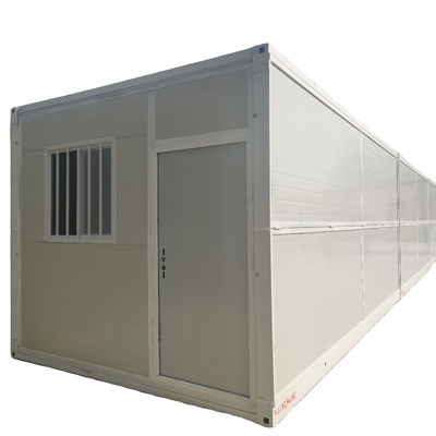 Maison de conteneur pliable à cadre d'acier galvanisé de design moderne pour la décoration de la vie