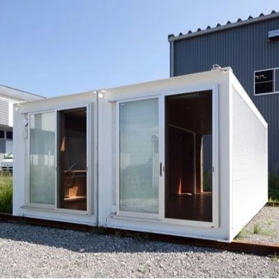 Maison de conteneurs pour expédition pliante portable Maison modulaire moderne pour la vie mobile
