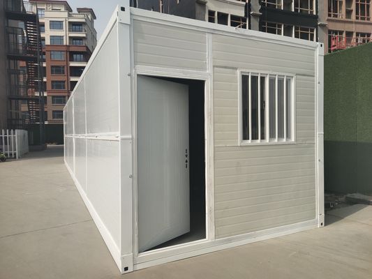 Constructions en acier de 20 pieds, maisons modulaires préfabriquées avec plancher en carton MGO de 18 mm