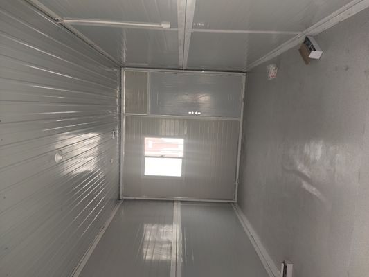 Constructions en acier de 20 pieds, maisons modulaires préfabriquées avec plancher en carton MGO de 18 mm