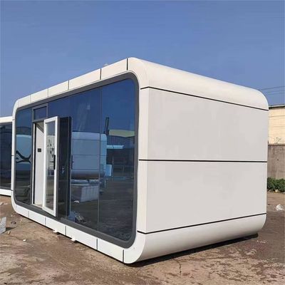Hôtel intérieure Apple Cabin Office Pod Garden Office Container House avec cadre de structure en acier léger