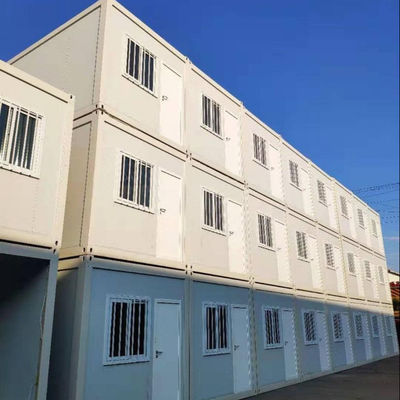 Maison de conteneurs à paquet plat avec plancher en carton MGO Résistant aux intempéries