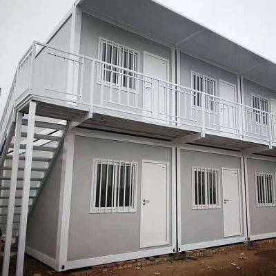 Maison de conteneurs à paquet plat avec plancher en carton MGO Résistant aux intempéries