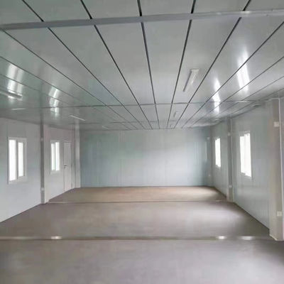 Maison de conteneurs à paquet plat avec plancher en carton MGO Résistant aux intempéries