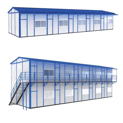 Maison préfabriquée avec fenêtre coulissante en PVC