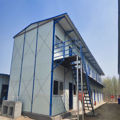 Maison préfabriquée avec fenêtre coulissante en PVC