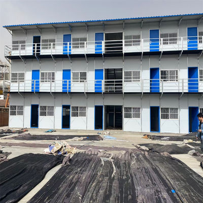 Maison préfabriquée avec fenêtre coulissante en PVC