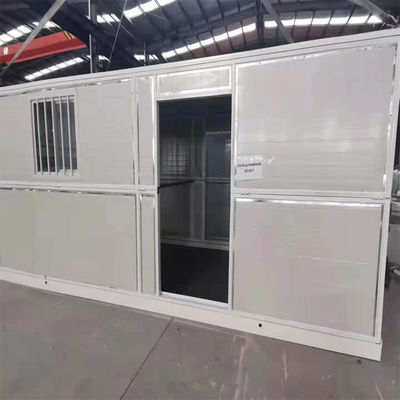 Maison préfabriquée pliable en acier Maison de luxe en acier pour bureaux