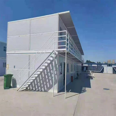 Maison préfabriquée pliable en acier Maison de luxe en acier pour bureaux
