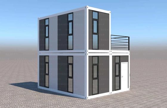 18 mm MGO plancher en carton préfabriqué maison de conteneurs à paquet plat pour l'efficacité du bureau à domicile