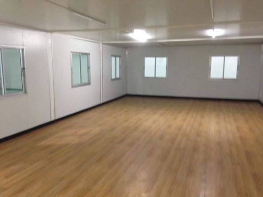 18 mm MGO plancher en carton préfabriqué maison de conteneurs à paquet plat pour l'efficacité du bureau à domicile