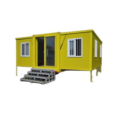 Maison pliable préfabriquée de 20 pieds Container extensible Maison atelier Entrepôt Bureau