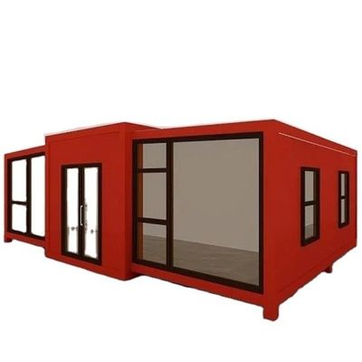 Maison de conteneurs à porte en acier mobile pour la préfabrication sur mesure