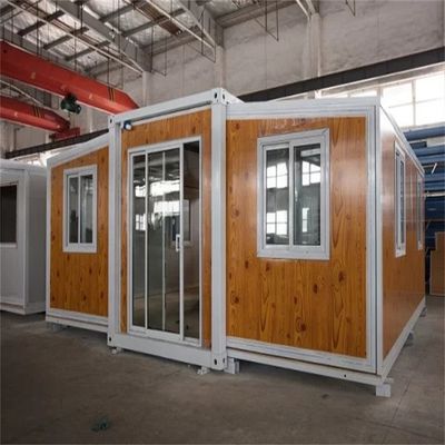 Maison de conteneurs à porte en acier mobile pour la préfabrication sur mesure