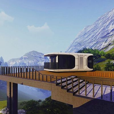 Maison de conteneurs préfabriquée hôpital Capsule hôtel à prix abordable avec design victorien
