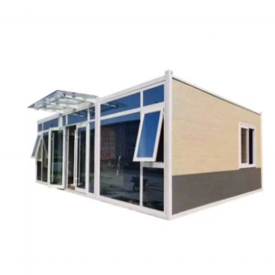 Maison de conteneurs 20 pieds pour le supermarché de vie mobile magasin à domicile atelier hospitalier