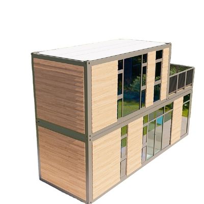 Panneau sandwich en acier fabriqué Container mobile Maison préfabriquée pour boîte de sentinelle