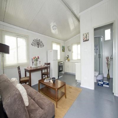 Chambre pliante à double aile maison de conteneurs préfabriquée extensible extensible