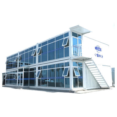 6000*3000*2900mm Maison de conteneurs amovible parfaite pour un immeuble de bureaux