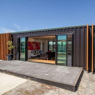 Moderne facile à assembler Lowes kits maison préfabriquée maison avec fenêtre coulissante en PVC