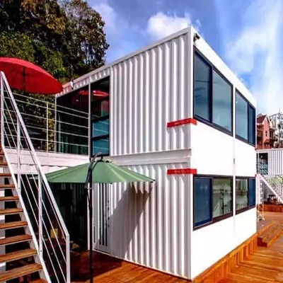 Moderne facile à assembler Lowes kits maison préfabriquée maison avec fenêtre coulissante en PVC