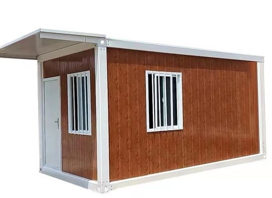 Maison de conteneurs miniature préfabriquée de 18 mm pour logement hôtelier