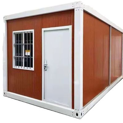 Maison de conteneurs miniature préfabriquée de 18 mm pour logement hôtelier