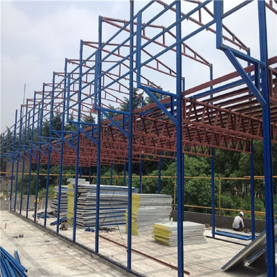 Structure en acier préfabriquée moderne Entrepôt Entrepôt Matériaux de construction
